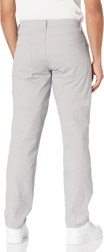 Vista 2 de Tienda Essentials Pantalón de sarga elástico de 5 bolsillos para hombre