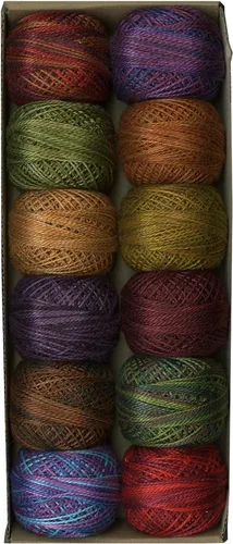 Vista 30 de Valdani Perla Algodón Sz 8 Halloween 73 yardas/Bola