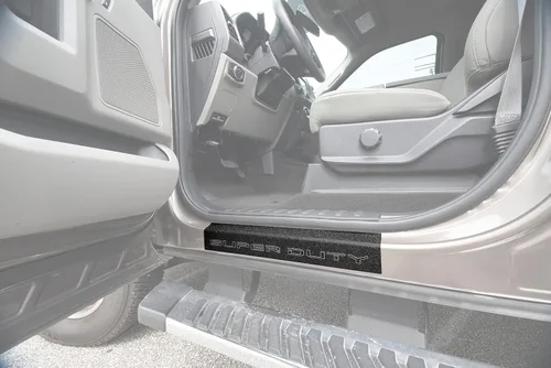 Vista 18 de Superposiciones de protección para umbral de puerta - Compatibles con Super Duty 2017-2022