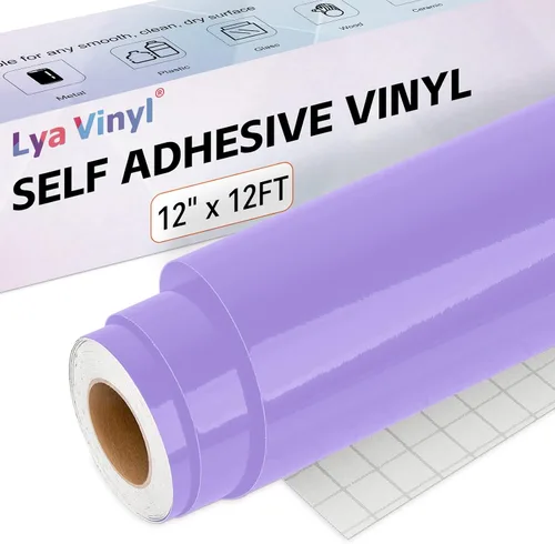 Vista 16 de Lya Vinyl - Paquete de 10 hojas de vinilo adhesivo permanente cepillado autoadhesivo, hojas para decoración del hogar, tazas, vasos, ventanas