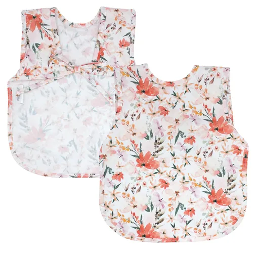 Vista 23 de BapronBaby Adventure Awaits Bapron - Babero más seguro sin corbata para el cuello para bebés y niños pequeños, suave, impermeable, resistente a