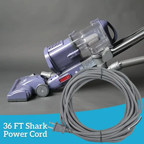 Vista 5 de Cable de alimentación para aspiradora de 36 pies de repuesto para Shark Navigator Lift-Away Pro NV355 NV355CS NV356 NV356E NV356K NV356KCS NV357