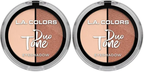 Vista 16 de L.A. COLORS Sombra de ojos de tono dúo, Allure CES269