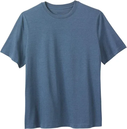 Vista 32 de KingSize Big & Tall - Camiseta ligera, sin encogimiento, con cuello redondo para hombre Gris Caliente Carbón