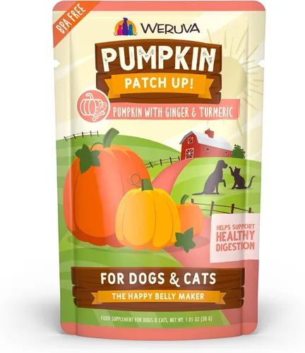 Vista 14 de Weruva Pumpkin Patch Up! Pumpkin Pumpkin, What's Your Function Paquete variado para perros y gatos, bolsa de 1.05 onzas (paquete de 12)