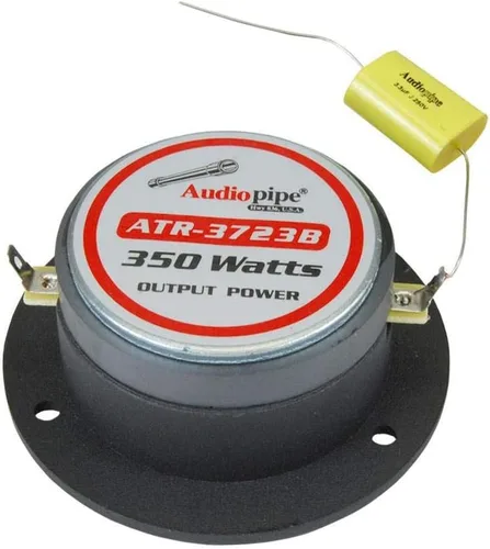 Vista 3 de Audiopipe Super Tweeters Titanium Bullet Super Tweeters, 350W, 4 Ohm, Bocina de Aluminio de 3.75