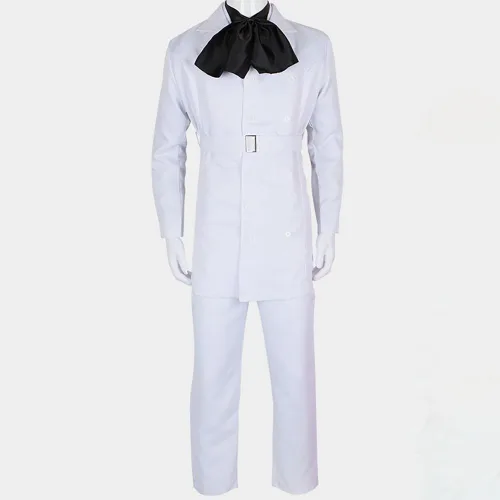 Vista 8 de The Case Study of Vanitas Cosplay Noe Archiviste - Conjunto completo de camisa y chaqueta de anime