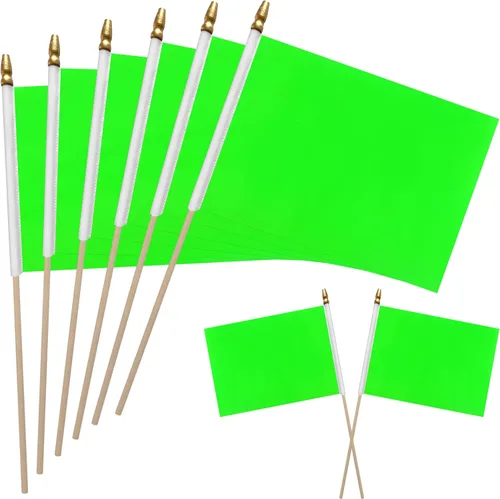 Vista 14 de WEITBF 12 Piezas Banderas Moradas Sólidas de 8×12 Pulgadas Pequeñas Banderas de Sublimación en Blanco para Bricolaje en Palo Mini Bandera Triangular