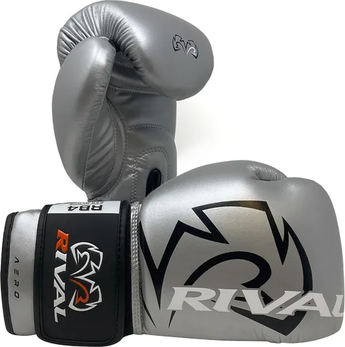 Vista 7 de Guantes de boxeo RIVAL RB4 Aero Bag, cierre de velcro, carcasa exterior de PU sintético para mayor durabilidad y rendimiento