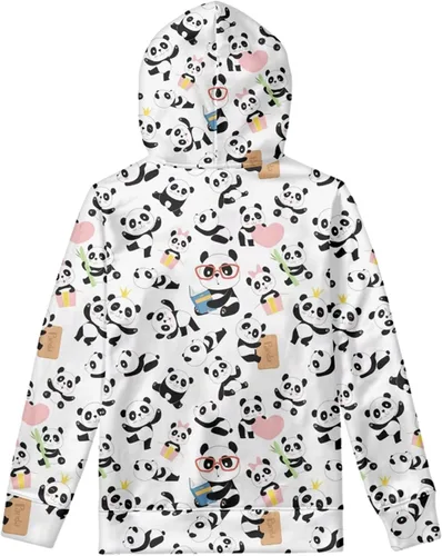 Vista 2 de YSTARDREAM Ropa para niñas adolescentes sudaderas con capucha con bolsillo sudaderas de manga larga