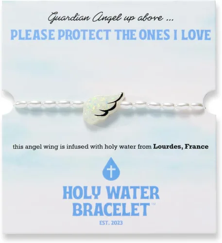Vista 10 de Pulsera Elástica Holy Water Para Mujeres