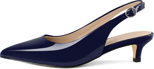 Vista 6 de YODEKS Zapatos de vestir con punta puntiaguda de 1.5 pulgadas para mujer