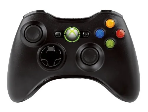 Vista 4 de Microsoft Mando inalámbrico Xbox 360, negro (renovado)