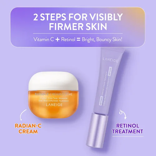 Vista 11 de LANEIGE Tratamiento de crema reafirmante con retinol: hidratante antienvejecimiento para reafirmar visiblemente la piel y suavizar las líneas finas