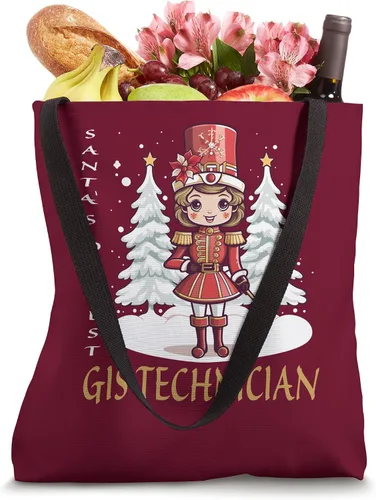 Vista 4 de GIS Technician Christmas Classic Female Nutcracker Tote Bag