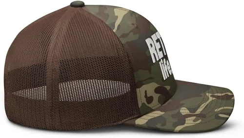 Vista 6 de Nomi Q Retired Life Golf Hat Retirement Gift Camouflage Trucker hat
