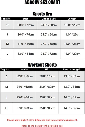 Vista 6 de IWEMEK Conjuntos de entrenamiento para mujer, 2 piezas, trajes de yoga de cintura alta, pantalones cortos y brasier deportivo, ropa de gimnasio