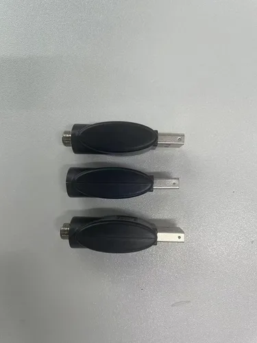 Vista 6 de Cable de rosca USB universal de 3 piezas, cargador inteligente con indicador LED, protección inteligente contra sobrecarga, adaptador USB