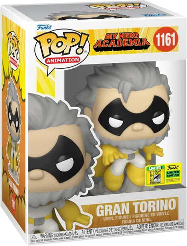 Vista 2 de Pop Animation My Hero Academia - Figura de acción exclusiva de 3.75 pulgadas, Gran Torino #1161