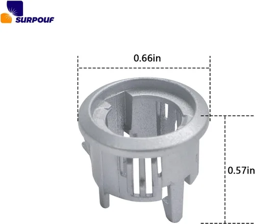 Vista 2 de W11116990 Soporte de botón para Whirlpool W10251250 KitchenAid Maytag Jenn-Air