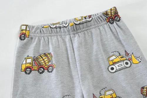 Vista 6 de DDSOL Pijamas de 2 piezas para niños y niñas, pijamas de manga larga para otoño e invierno