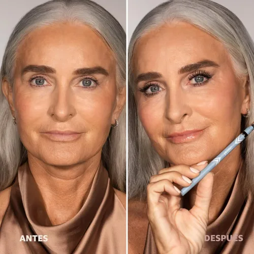 Vista 5 de PRIME PROMETICS PrimeEyes Delineador de Ojos en Gel para Mujeres Maduras – Resistente al Agua, de Larga Duración y a Prueba de Manchas – Textura