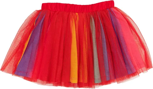 Vista 5 de Sesame Street Elmo - Conjunto de falda de malla y coletero para niñas para bebés a niños pequeños