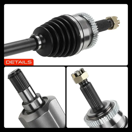 Vista 9 de A-Premium Conjunto de eje CV del lado del conductor delantero izquierdo para modelos Kia Compatible con Magentis 2007-2009, Optima 2006-2009