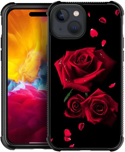 Vista 324 de Funda compatible con iPhone 8, a prueba de golpes, antiarañazos, bandera de ciervos de cola blanca de grano de madera estadounidense