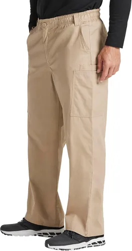 Vista 2 de Dickies Pantalón de meter para hombre con 7 bolsillos, cintura elástica con cierre de botón 81006