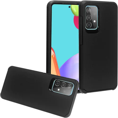 Vista 13 de Para Samsung Galaxy A52 5G (SM-A526) - Funda para teléfono con imagen - AD1 mármol negro Mármol negro AD1