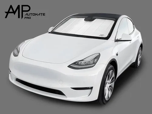 Vista 3 de Parasol plegable para parabrisas de ajuste personalizado para Mazda Mazda3 Mazda 3 Mazda 3 Sedan Hatchback 2014, 2015, 2016, 2017, 2018, protector
