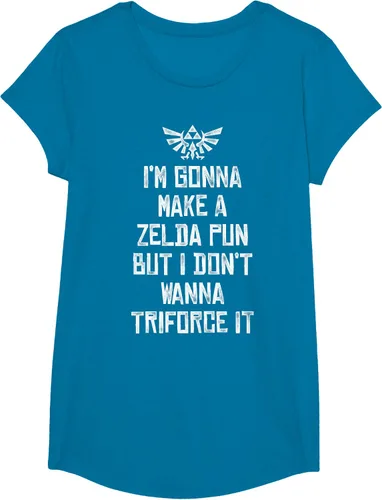 Vista 32 de Nintendo Zelda Funny Triforce It Pun - Camiseta gráfica, Negro, S