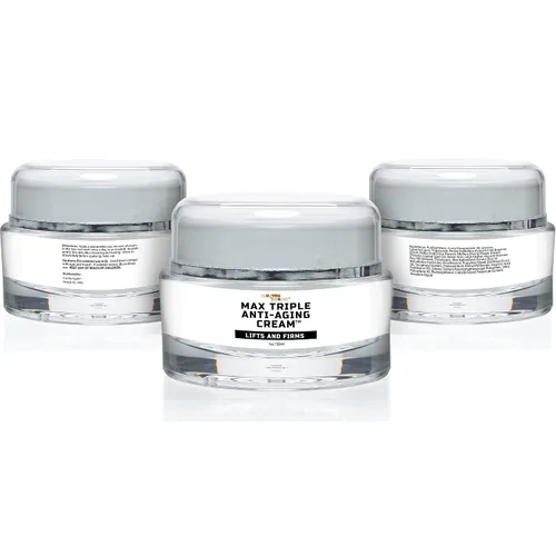 Vista 4 de Max Triple Crema antienvejecimiento con vitamina C - Levanta y reafirma - Crema facial antiarrugas - Apoya el tono uniforme de la piel