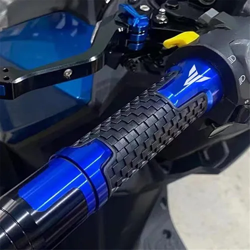 Vista 7 de Para BMW F650GS 2000-2007 2001 2002 2003 2004 2005 2006 F650 F 650 GS motocicleta 7/8 pulgadas 0.866 in mango manillar agarres (color : negro)