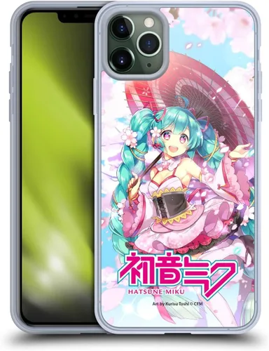 Vista 171 de Head Case Designs Licencia Oficial Hatsune Miku Gráficos Lindos Carcasa de Gel [Protección de Grado Militar] Compatible con Apple iPhone 7