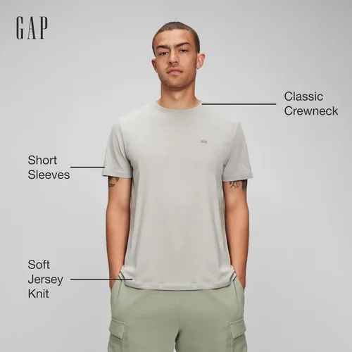 Vista 2 de GAP Paquete de 2 camisetas de manga corta para hombre