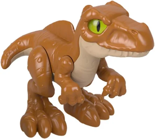 Vista 4 de Imaginext Pieza de repuesto para Fisher-Price Jurassic World Dominion Dinosaur Playset – HMJ79 ~ Figura de dinosaurio Giganotosaurus Baby Baby