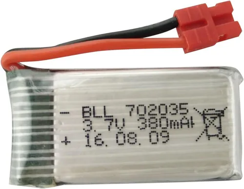 Vista 2 de sea jump 3 unids 3.7 V 380 mAh Li batería para SYMA X5A-1 X15 X15C X15W control remoto helicóptero/aviones partes Quadcopter Li batería