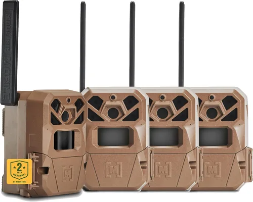 Vista 8 de Moultrie Edge 2 Cellular Trail Camera - Auto Connect Nationwide 4G LTE - On Demand 36MP Photo - 1080P Video with HD Audio - 100 Ft Detection Range