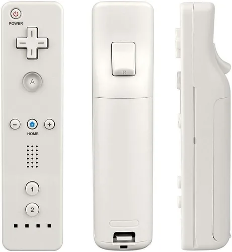 Vista 11 de Lyyes Wii Remote Controller with Nunchuck, Silicon Case and Strap for Wii U (Blue)