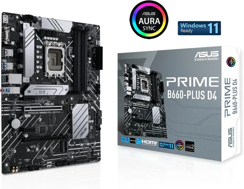 Vista 7 de ASUS Prime B660-PLUS D4 LGA 1700 (Intel 12ª generación) ATX placa base
