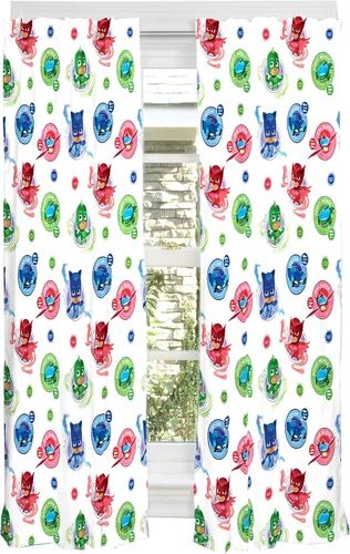 Vista 6 de Franco Juego de cortinas para habitación de niños, 82 x 63 pulgadas, Batman