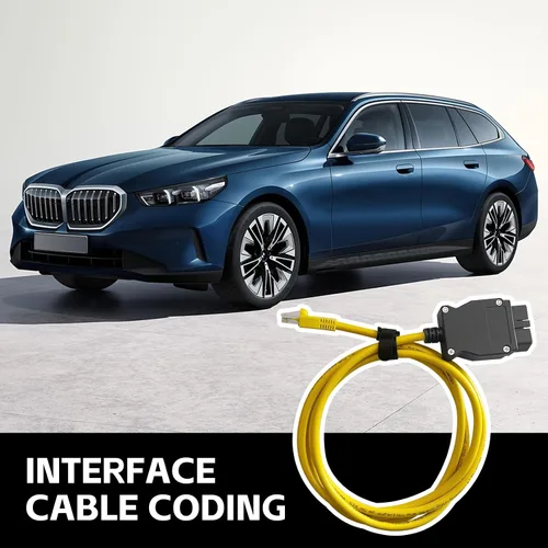 Vista 7 de Connect Fit para cable OBD2 compatible con BM-WW F serie F codificación Ethernet ENET Rj45 OBD cable codificación E-SYS ISTA + ICOM Bootmod3