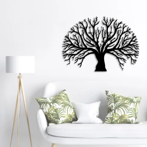 Vista 5 de Arte de pared de metal árbol de la vida, arte de pared de árbol de la vida, decoración de pared de árbol de la vida, decoración de pared de metal