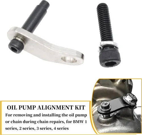 Vista 4 de Herramienta de Sujeción de Volante de Inercia 2801 y Herramienta de Bloqueo de Placa Flexible y Kit de Reparación de Sellos de Aceite 7676 con Eje