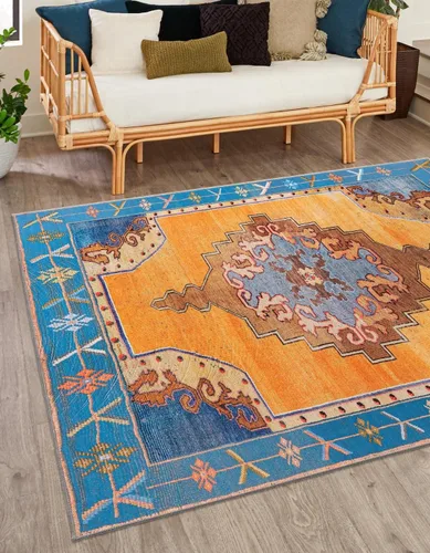 Vista 43 de Unique Loom Timeless Collection - Alfombra de área - Thomas (2' x 3' 1" ovalada, negro y blanco/gris)