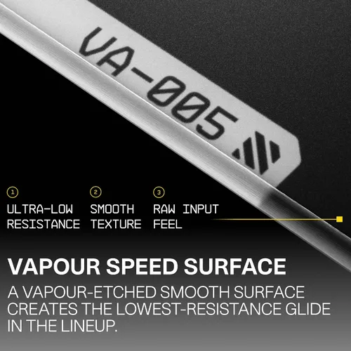 Vista 3 de Wallhack VA-005 - Alfombrilla de mouse para juegos de vidrio, superficie de velocidad, alfombrilla de mouse grande para deportes electrónicos