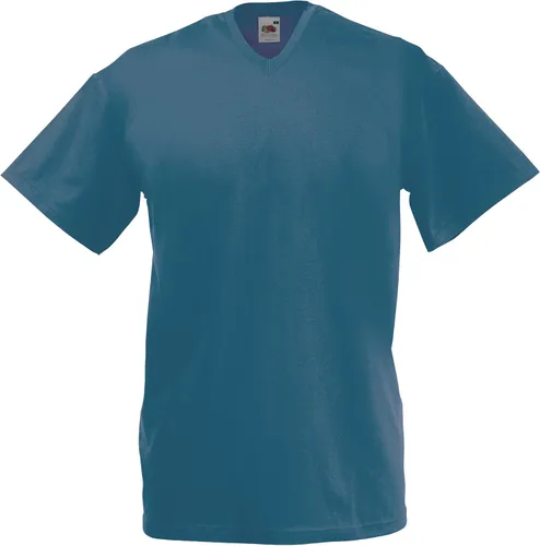 Vista 8 de Fruit of the Loom Camiseta con cuello en V para hombre, marino
