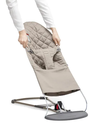 Vista 11 de BabyBjörn Asiento de tela para hamaca - Antracita, Malla, Antracita, 1 unidad (paquete de 1)